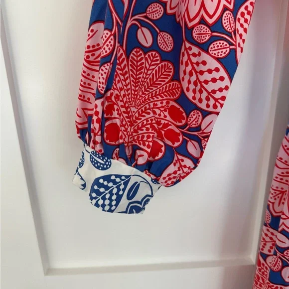 Boden Vibrant Long Sleeve Floral Maxi Dress - Picture 5 of 11